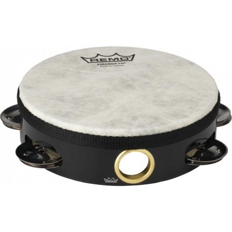 REMO 6"TAMB 1ROW JGL-FIXED HEAD BK