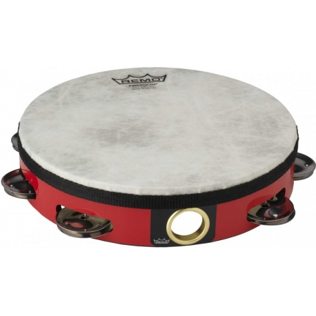REMO 8"TAMB 1ROW JGL-FIXED HEAD RED