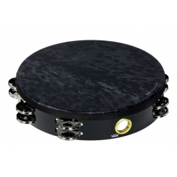 REMO 10"TAMB 2ROW JGL SKYNDP BLACK