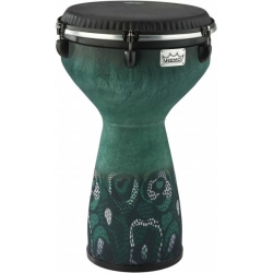 REMO 13"DJEMBE FLAREOUT FLPTP GREEN