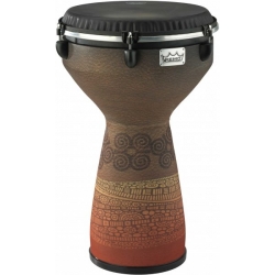 REMO 13"DJEMBE FLAREOUT FLPTP BROWN