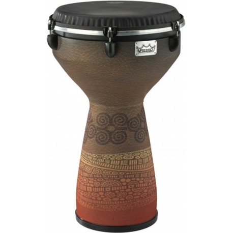 REMO 13"DJEMBE FLAREOUT FLPTP BROWN