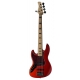 Marcus Miller V7 Vintage Alder-5 LH BMR 2.0 Bright Metallic Red Gauchère