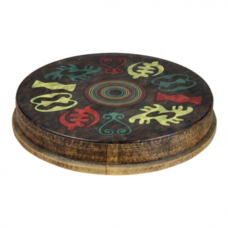 REMO 14"PEAU SKNDP PR DJEMB.ADINKRA