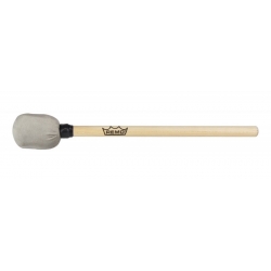 REMO 35cm MAILL.BOIS,BOUT TISSU GRI