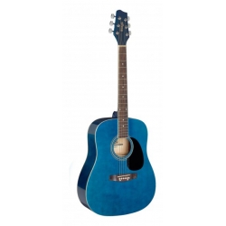 STAGG GT.AC.3/4 DREADNOUGHT-BLEU
