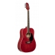 STAGG GT.AC.DREADNOUGHT-RED