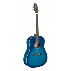 STAGG GT.ACOUSTIQUE SLOPE SH T.BLEU