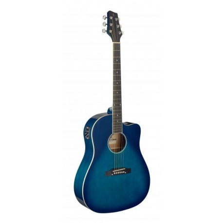 STAGG GT.ELEC/AC CUT SLOPE T.BLEU