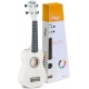 STAGG UKULELE SOPRANO BLANC+HOUSSE