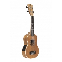 STAGG UKULELE ELEC.SOPRA+ACA+HOUSSE