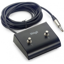 STAGG SWITCH BOX A/2 BOUTONS+5MCABLE