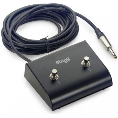 STAGG SWITCH BOX A/2 BOUTONS+5MCABLE