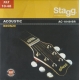 STAGG JEU AC.6-CRD/BRONZE/XTRA LT