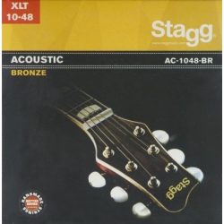 STAGG JEU AC.6-CRD/BRONZE/XTRA LT
