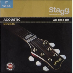 STAGG JEU AC.6-CRD/BRONZE/LIGHT