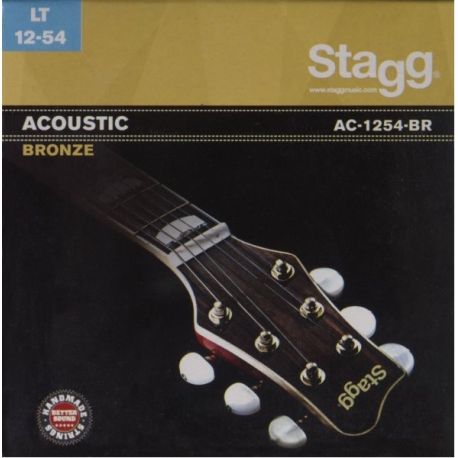 STAGG JEU AC.6-CRD/BRONZE/LIGHT