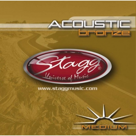STAGG JEU AC.6-CRD/BRONZE/MEDIUM