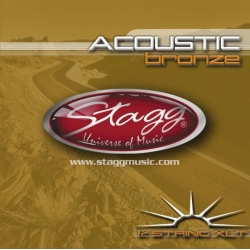 STAGG JEU AC.12-CRD/BRONZE/XTRA LT