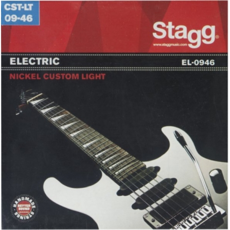 STAGG JEU ELECT/NICKEL PLT/CUST.LT