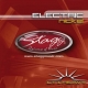 STAGG JEU ELECT/NICKEL PLT/LT HEAVY