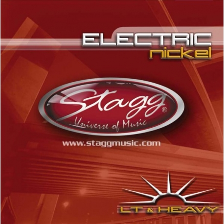 STAGG JEU ELECT/NICKEL PLT/LT HEAVY