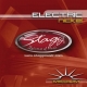 STAGG JEU ELECT/NICKEL PLT/MEDIUM
