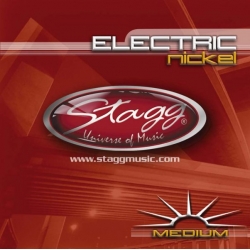 STAGG JEU ELECT/NICKEL PLT/MEDIUM