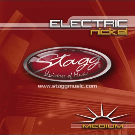 STAGG JEU ELECT/NICKEL PLT/MEDIUM