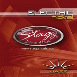 STAGG JEU ELECT/NICKEL PLT/JAZZ