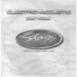 STAGG 0.044"CORDE ELEC FILEE NICKEL