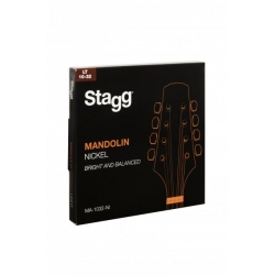STAGG JEU MANDOLINE 4-C/NICKEL/LT