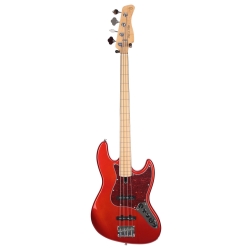 Marcus Miller V7 Vintage Swamp Ash-4 FL BMR 2.0 Bright Metallic Red Fretless