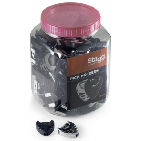 STAGG BOITE PORTE PLECT-100PC NR+CHR