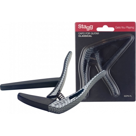 STAGG CAPO GACHETTE PLAT.CL CARBON