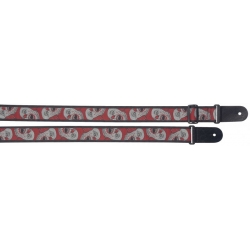 STAGG SANGLE NYL.TISSE CLOWN ROUGE