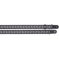 STAGG SANGLE TISSEE TRIDENT BLANC