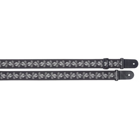 STAGG SANGLE TISSEE TRIDENT BLANC