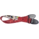 STAGG COURROIE TERYL MEX SKULL ROUGE