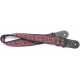 STAGG COURROIE GT COTON JIMI ROUGE