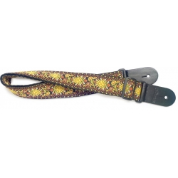 STAGG COURROIE GT COTON JIMI JAUNE