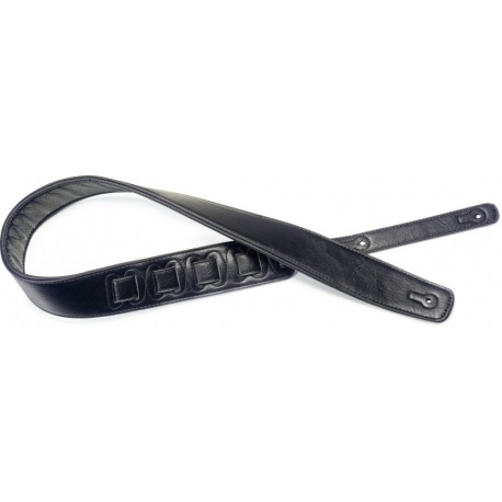 STAGG SANGLE SIMICUIR LARGE-NOIRE