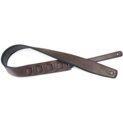 STAGG SANGLE SIMILCUIR REMB-BRUN FCE