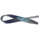STAGG SANGLE PAISLEY SIMILICUIR BLEU