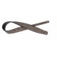 STAGG SANGLE CUIR BRUT REMB MARRON