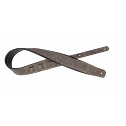 STAGG SANGLE CUIR BRUT REMB MARRON