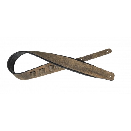 STAGG SANGLE CUIR BRUT REMB CUIVRE