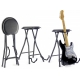 STAGG TABOURET GUITARE+STAND,PLIABLE