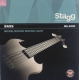 STAGG JEU BASSE 4-CRD/NI RND WD/LT
