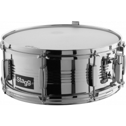 STAGG 14x5.5" CAISSE CLAIRE MET 8TIR